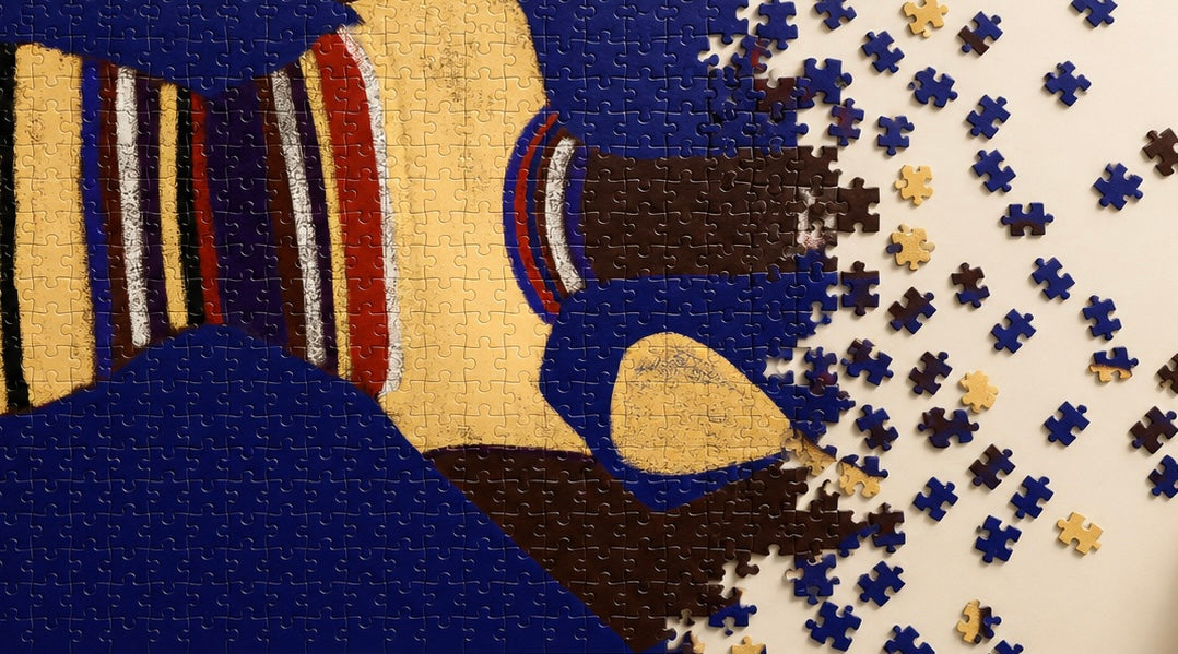 her puzzle collection