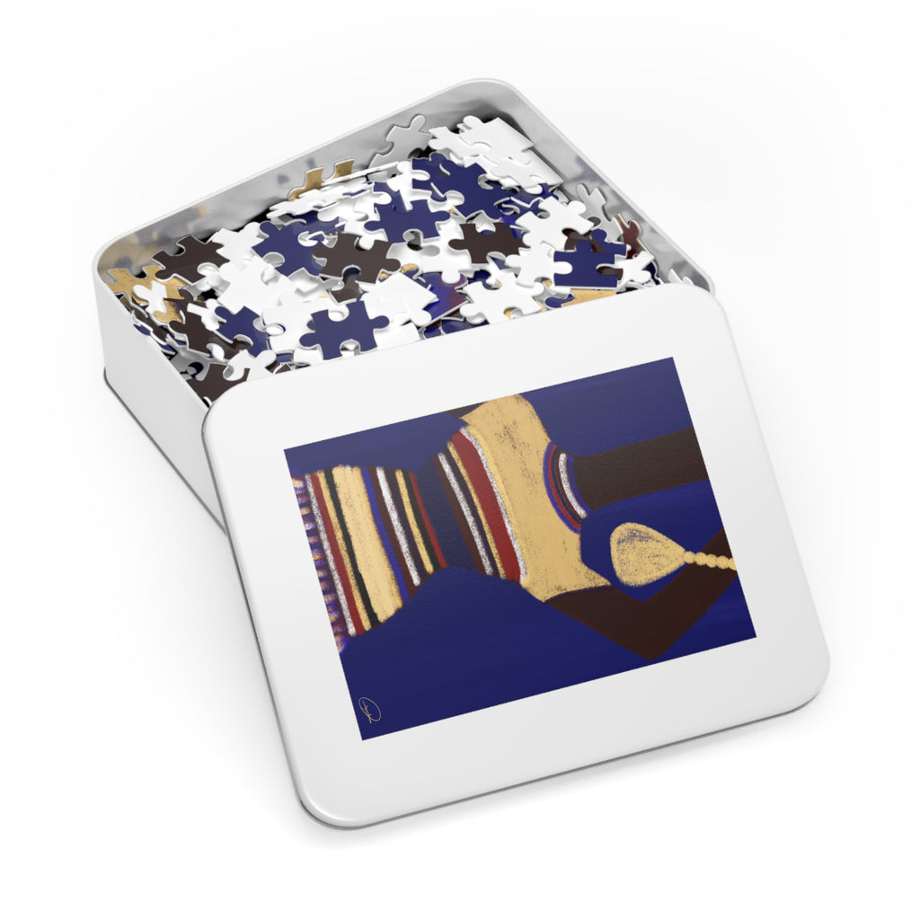 girl , lemme show you my outfit puzzle